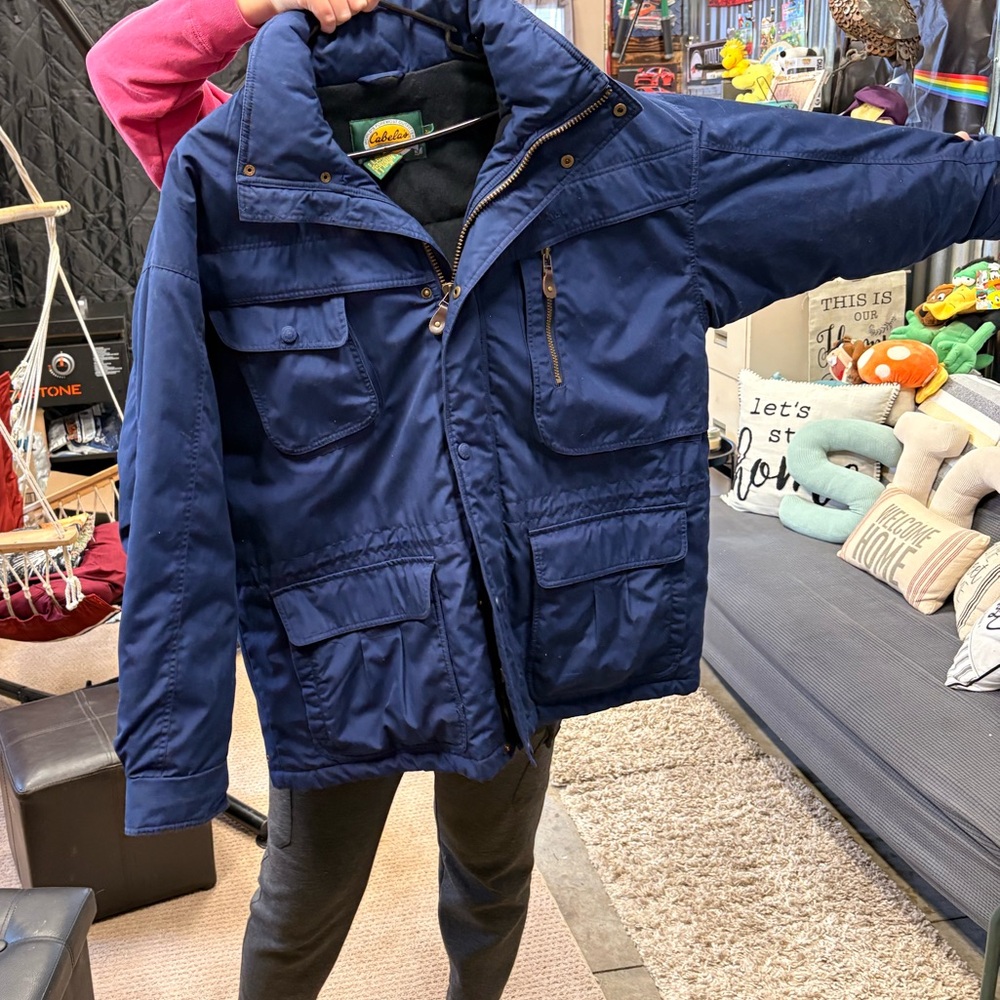 Cabela's Dark Blue Performance Jacket - image 1